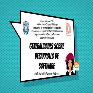 Generalidades sobre el Desarrollo de Software