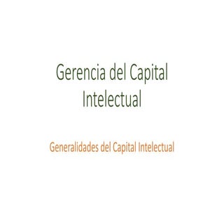 Generalidades unidad 1