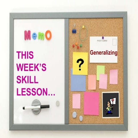 Generalization