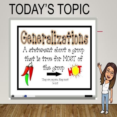 Generalization for st. albert