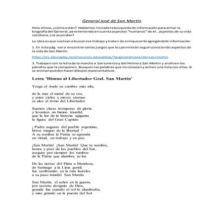 General jose de san martin