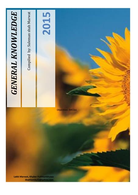 General knowledge book