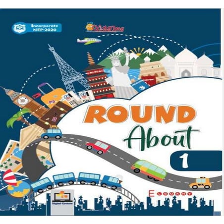 General Knowledge Textbook for Classes 1-8 | Round About | PDF