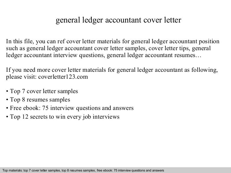 ledger cover letter