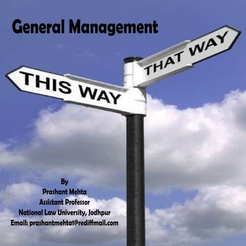 General Management