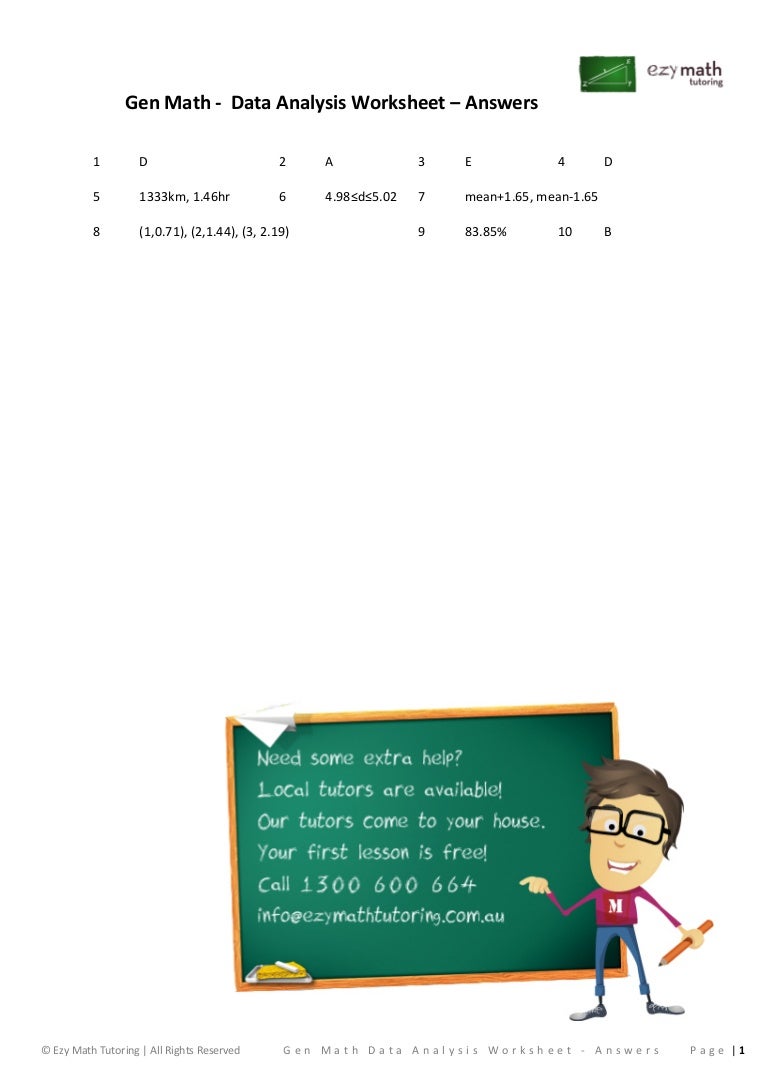 General Math Data Analysis Worksheet Answers general-math-data-analysis-worksheet-answers