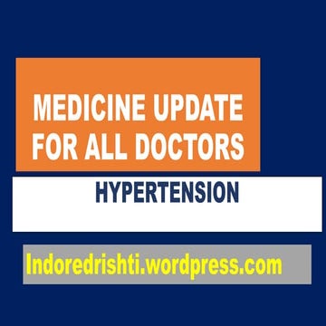 General medicine update for every doctor hypertension