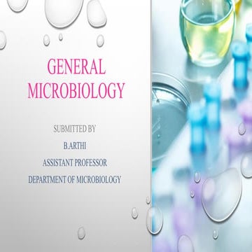 General microbiology-Microscope and its types, Classifications of ...