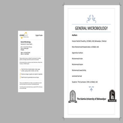 General microbiology | PDF