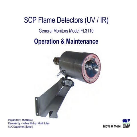General Monitors Flame Detectors Scp
