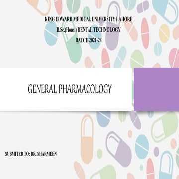 GENERAL PHARMACOLOGY PPT. DT 2nd year.pptx
