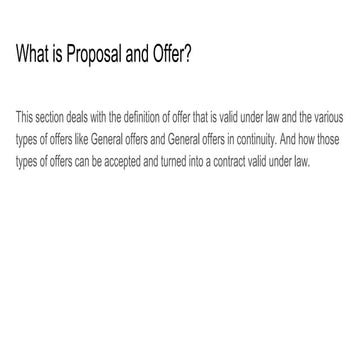 General principles of contracts (part two)