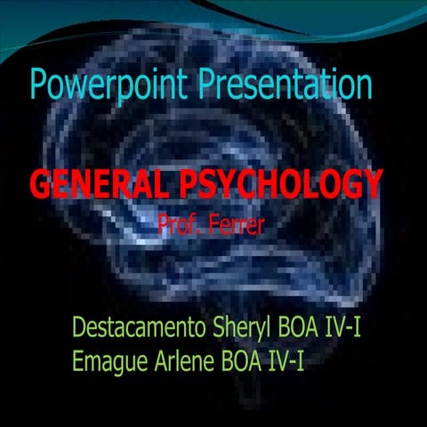 General Psychology boa