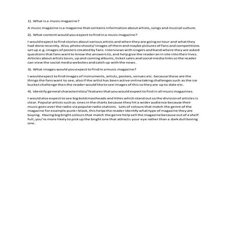 Q&a magazine | DOCX