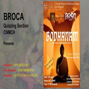 Open General Quiz Finals CNMCH 27.09.23