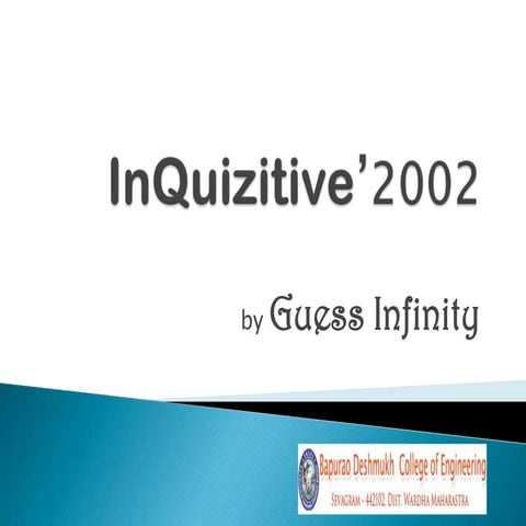 General quiz for b.d.c.o.e.