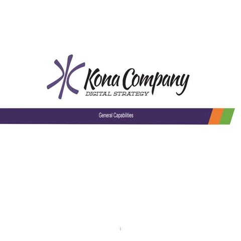 Capabilities -  Kona Company