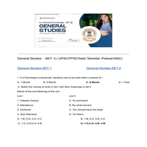 GR - I TAF MASTER TEST BATCH LEVEL - 2 (REVISION - 1) BILINGUAL WITHOUT ...
