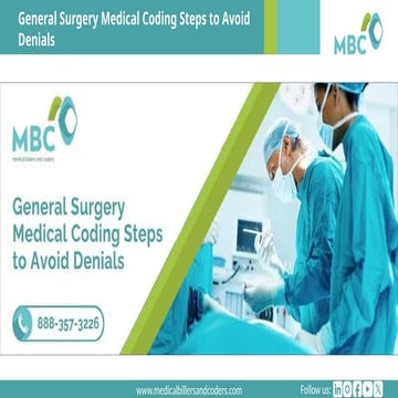 General Surgery Medical Coding Steps to Avoid Denials.pptx
