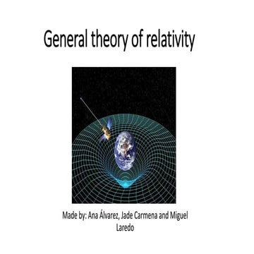General theory of relativity 