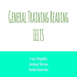 General training reading ielts 