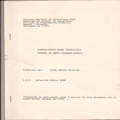 Generar ideas de troqueles (libro)