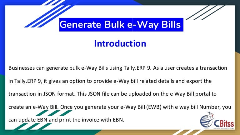 Bulk generation of waybill keys pdf