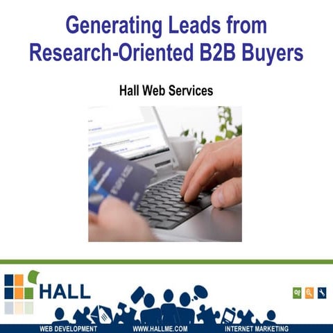 Generating Leads from Research-Oriented B2B Buyers