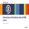 Generating and Qualifying Inbound SMB Leads