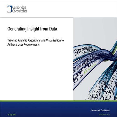 Generating insight from data