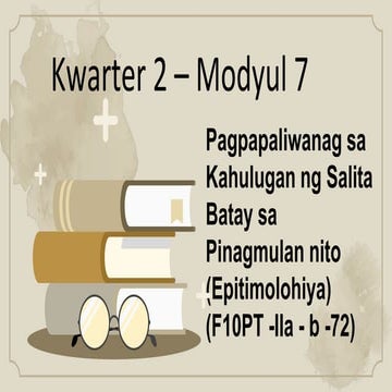 Slideshare presentation Pagpapaliwanag sa Kahulugan ng Salita.pptx