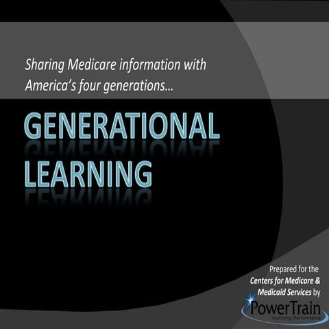 Generational Learning