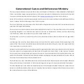 Generational Curses and Deliverance Ministry.pdf
