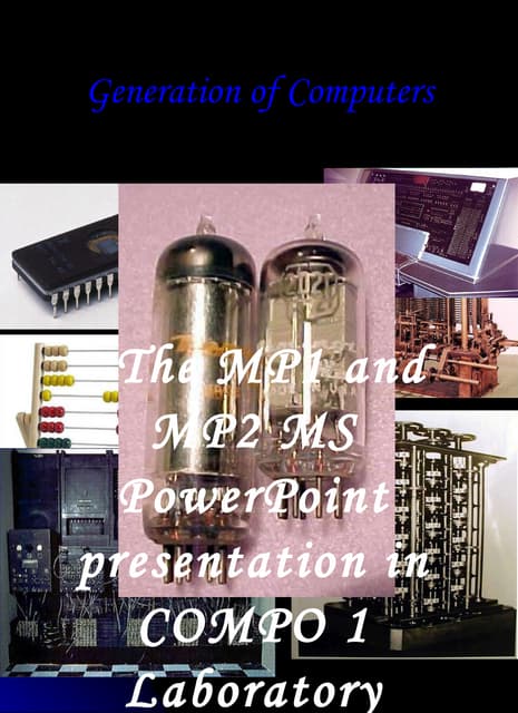 Generation of computer