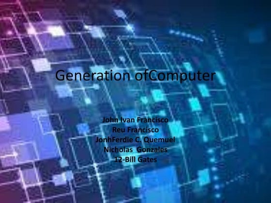 4th generation of computer | PPT