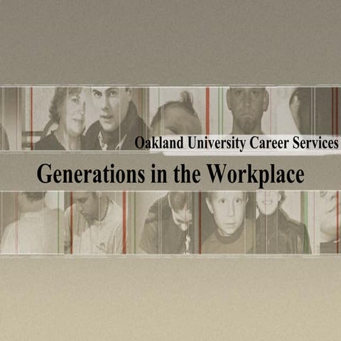 Generations In The Workplace | PDF