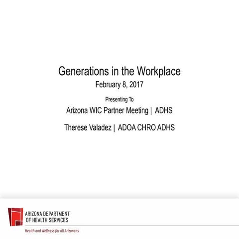 Generations workplace