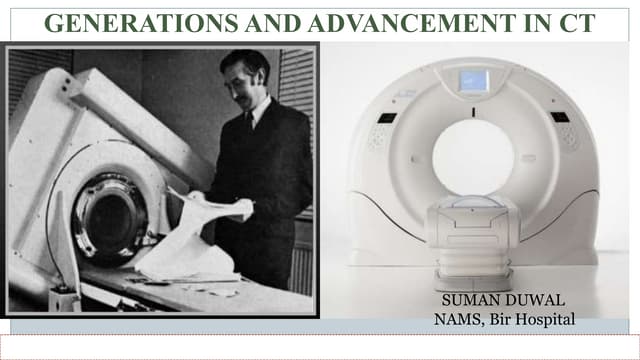 Generations of CT scanner | PPTX