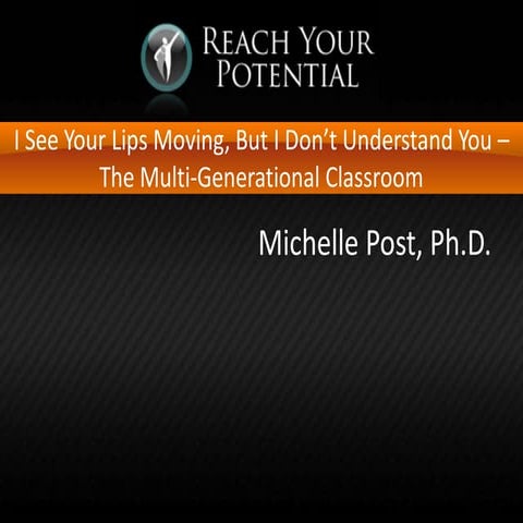 Multi-Generations in the Classroom