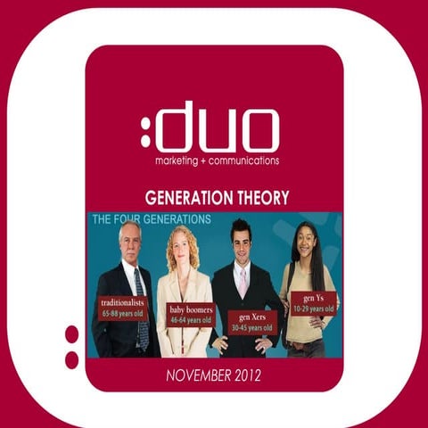 Generation Theory