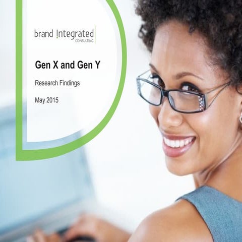 Generation x y slideshare