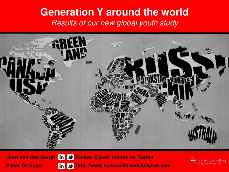 generation y around the world global youth research by insites consu problems with generation y