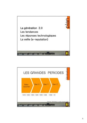 Generation y, web2, e reputation