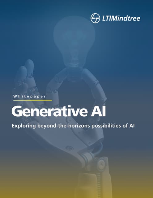 An Introduction to Generative AI | PDF