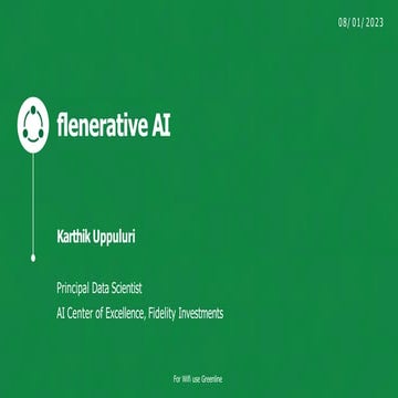 Gen Ai Introduction to Generative AI to the world | PPTX