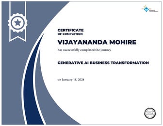 Generative AI Business Transformation