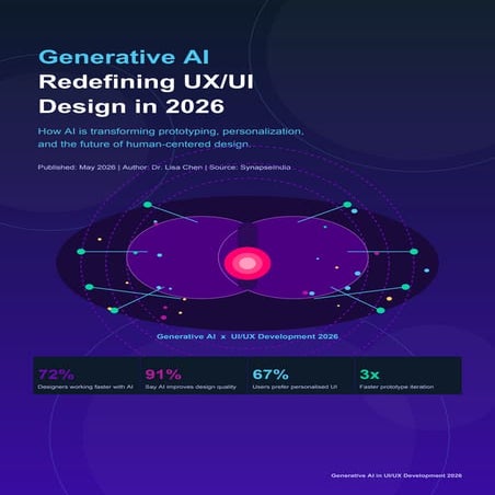 Generative AI Transforming UI/UX Design and Development in 2026 | PDF