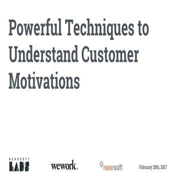 Generative Research Workshop by Nearsoft — Amsterdam Material