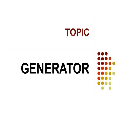 Generator hyder
