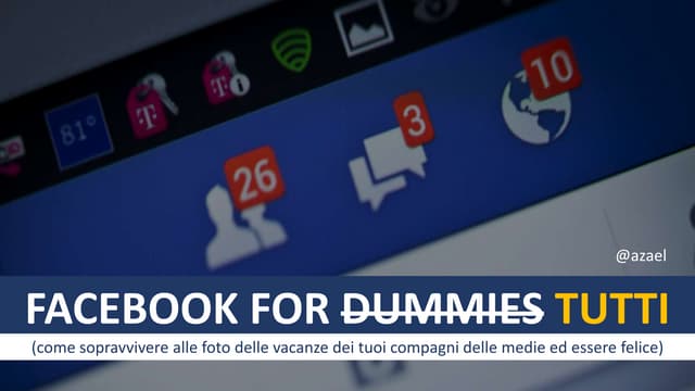 Facebook for dummies